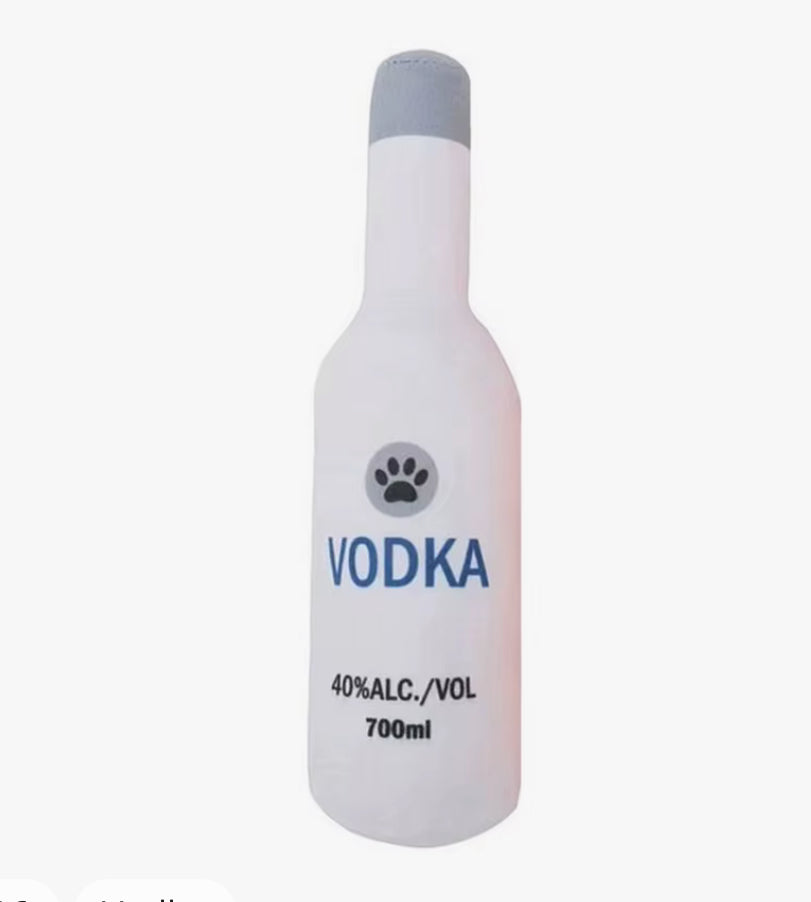 Ellie Rose Vinelli Alcohol Dog/Cat Plush Toy