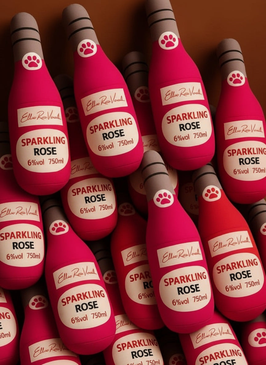 Ellie Rose Vinelli Alcohol Dog/Cat Plush Toy