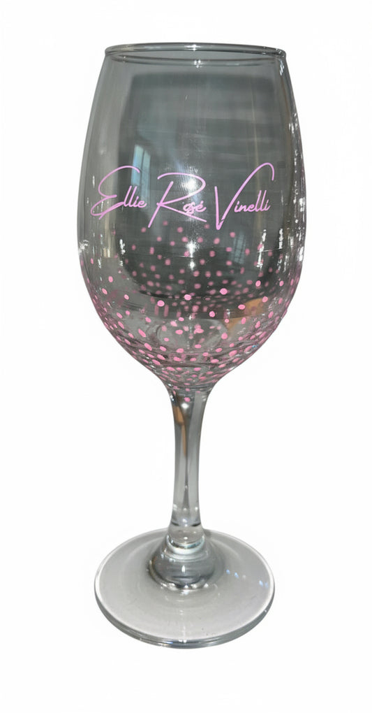 Ellie Rosé Vinelli Wine Glass