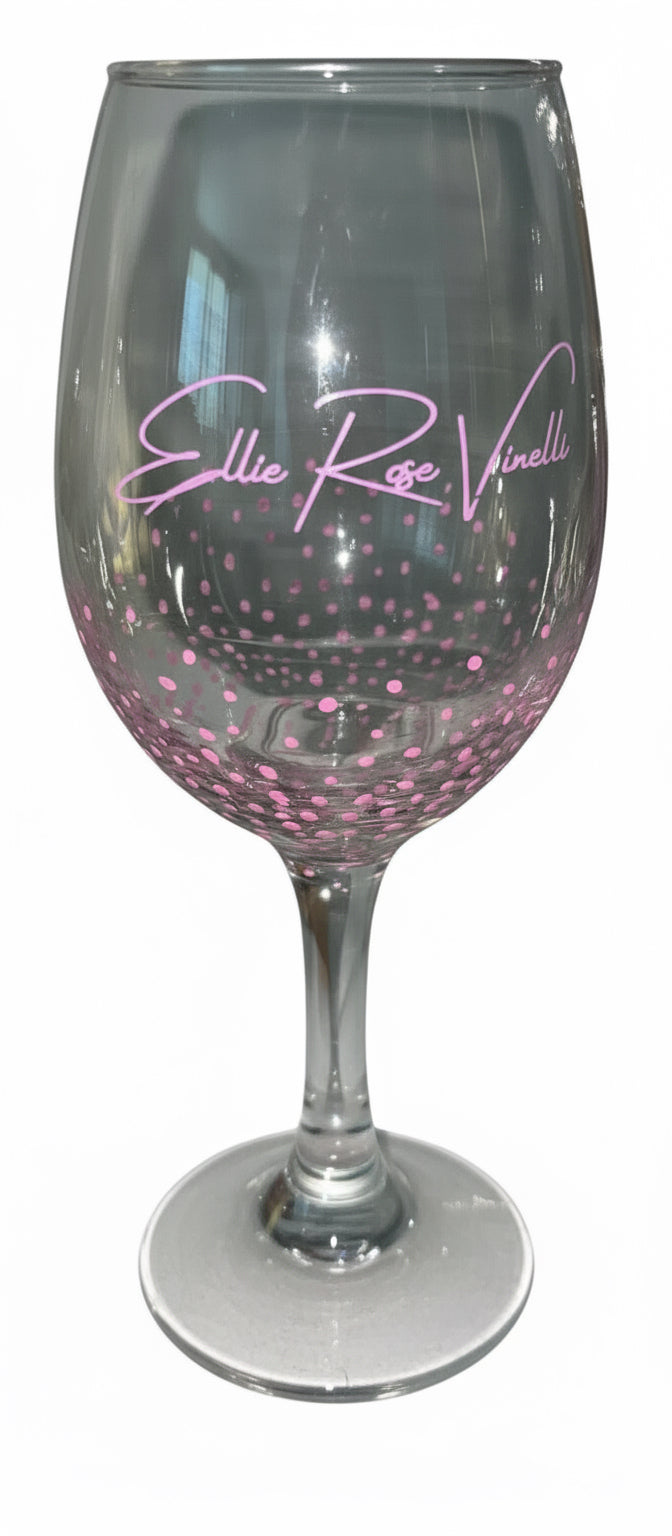 Ellie Rosé Vinelli Wine Glass