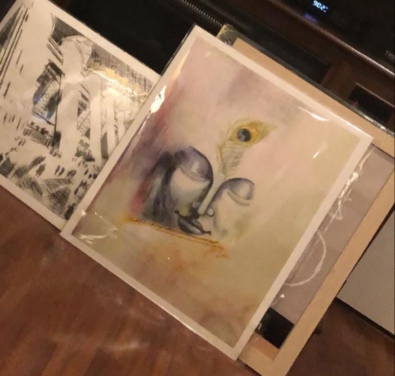 CUSTOM Watercolor Sketch Gift