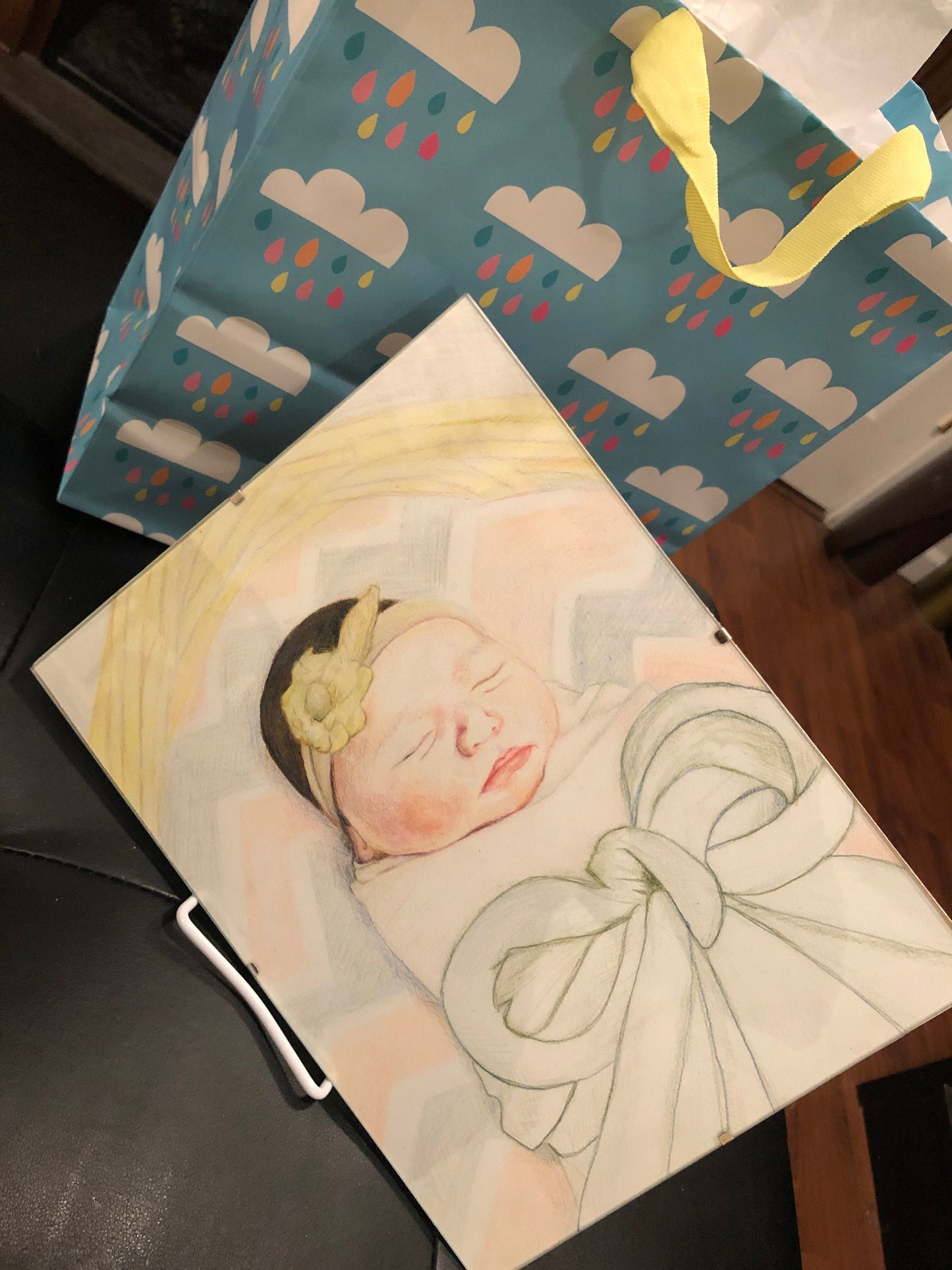 CUSTOM Watercolor Sketch Gift