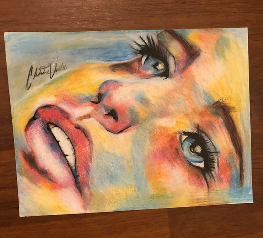 Vivid Emotions Giclee Canvas Print 9”x12”